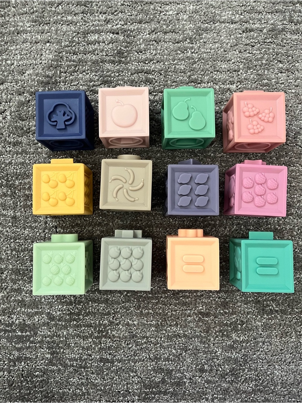 Stackable Soft Baby Building Blocks - Picture 5 of 9